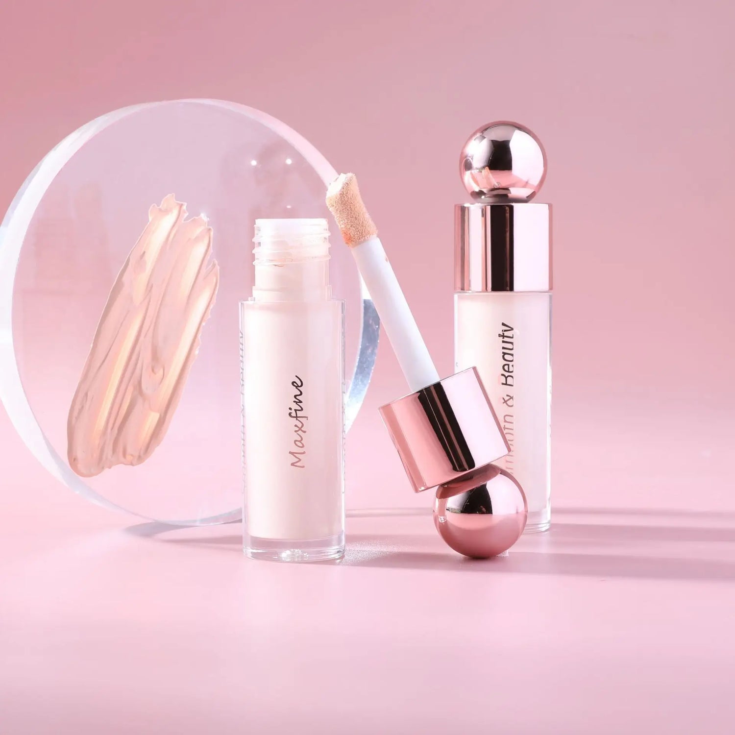 Concealer with Pore Blurring Moisturizing Oil Control Long Lasting Sweat Resistant Non Transfer for Covering Facial Blemishes