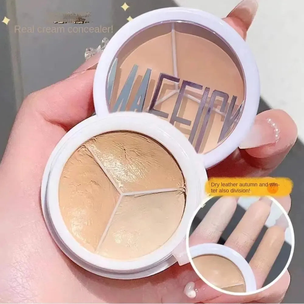 Multi-Shade Concealer Cream | Erase Dark Circles & Blemishes, Lightweight Buildable Coverage, Long-Lasting Flawless Finish