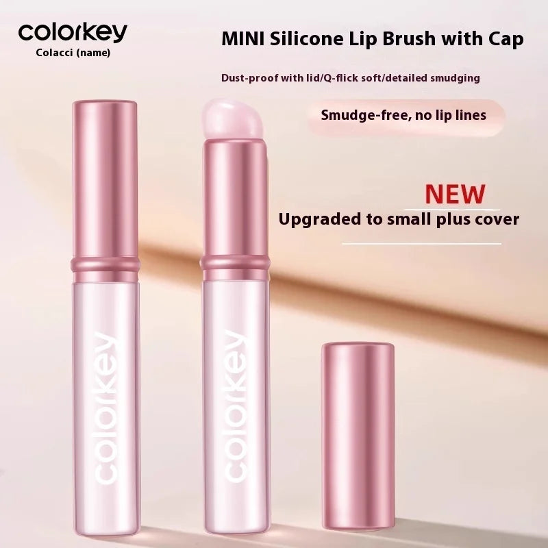 Colorkey Soft Silicone Lip Brush Jelly Makeup Blender Cream Liquid Makeup Applicator Tools Makeup Contouring Blending Tool