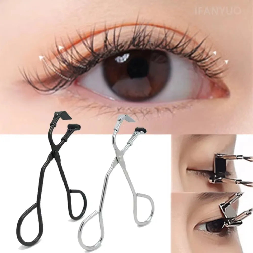 Stainless Steel Eyelash Curler Makeup Tool Mini Details Part of Eye Lash Curling Applicator Natural Eyelash Curly Cosmetic Clip