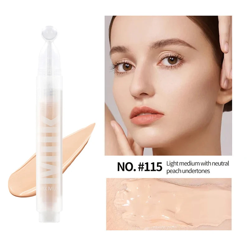 Milk Liquid Concealer BB Cream Shadow Contouring Cream Cover Dark Circle Acne Concealer Stick Contour Brightening Base Makeup