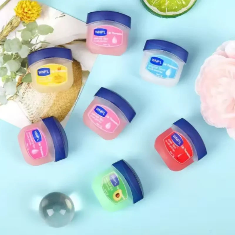 1/4/8pcs mix flavors Lip Balm Moisturizing Anti Cream Lip Care Jelly Lip Balm Makeup Set Lipstick Base Moisturizer Hydrating