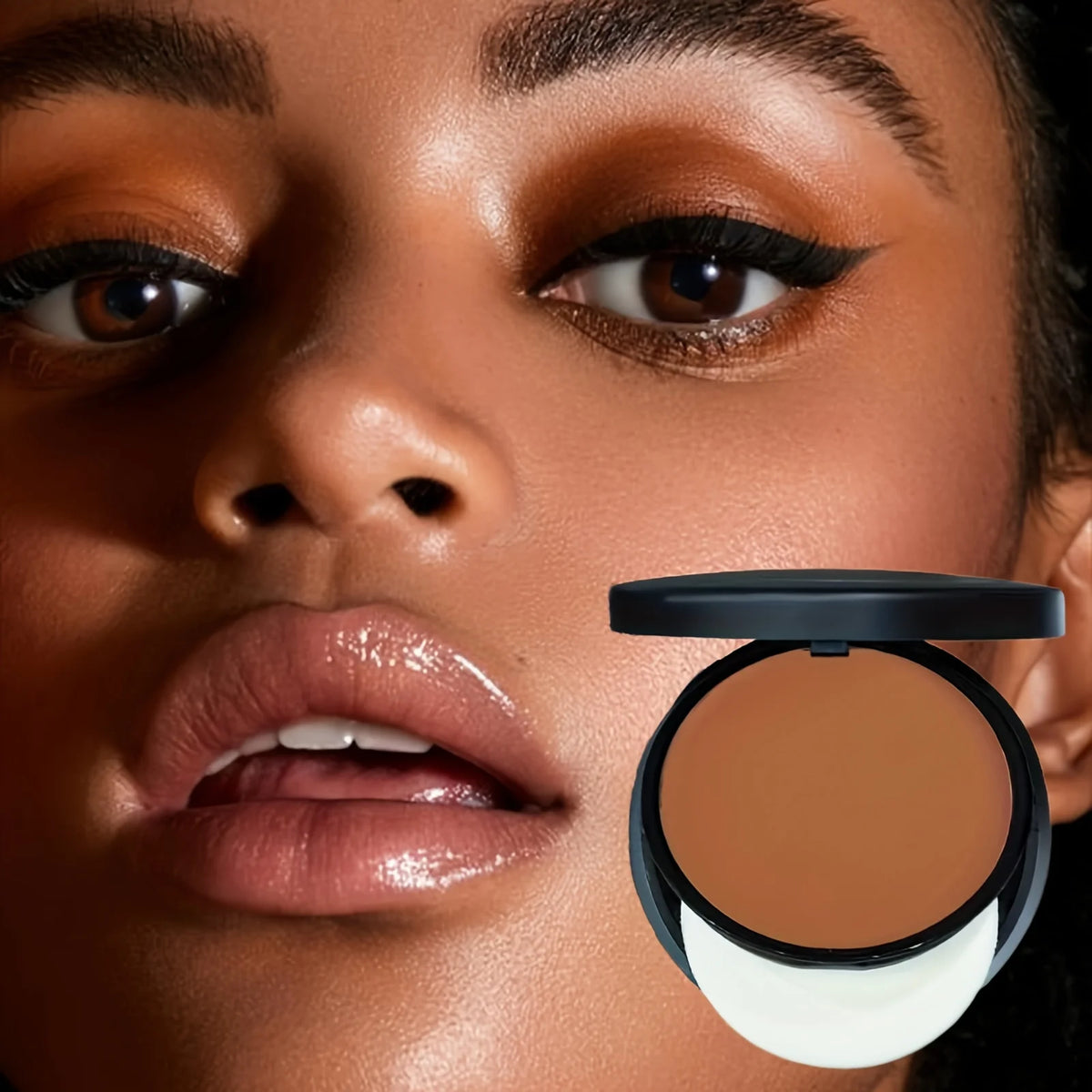 Oil-control Long-lasting Face Concealer Makeup Bronzer Powder Matte Mineral Finishing Bronzer Contour For Dark Skin