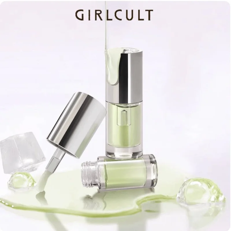 Girlcult Clear Lip Oil Nourishing Lip Gloss Base,Glass Finish Plumping Layering Lipstick & Lipgloss Transparent Lip Stain