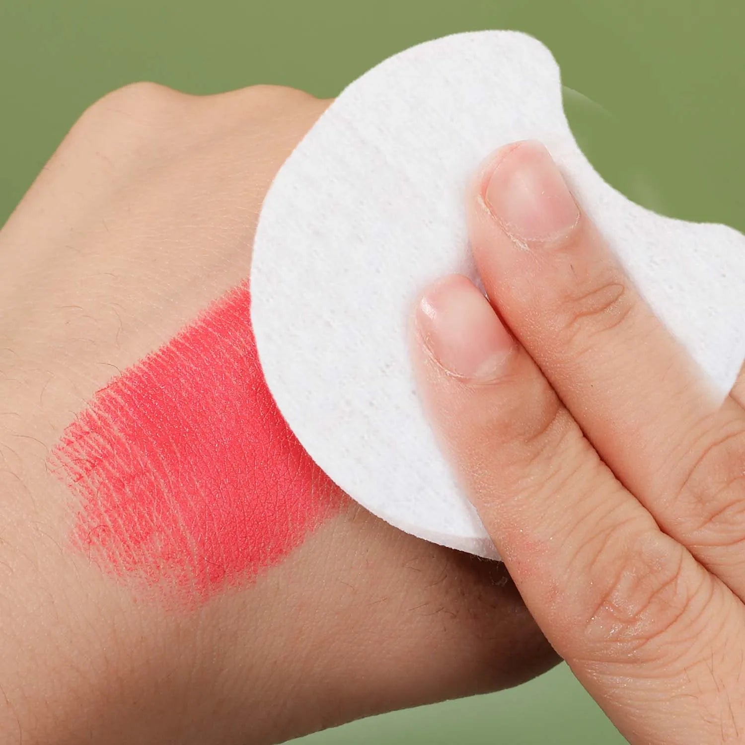 300/1800pcs Missing Corner Pearl Pattern Makeup Remover Cotton Face Premium Cotton Paddings Daily Facial Cosmetic Cleansing