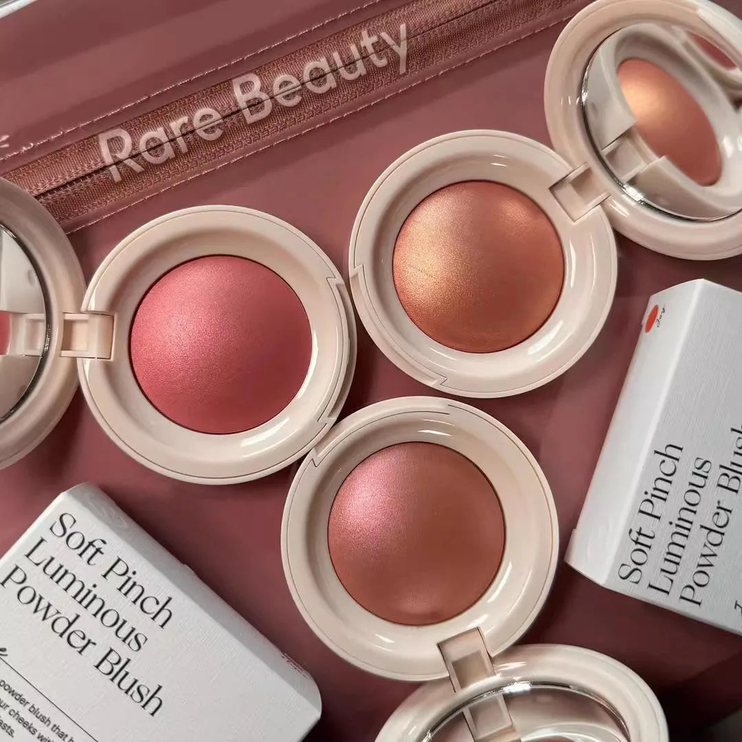 Rare Beauty Positive Light Powder Highlighter Blush Water Light Shimmer Waterproof Long Last Face Illuminator Brighten Highlight