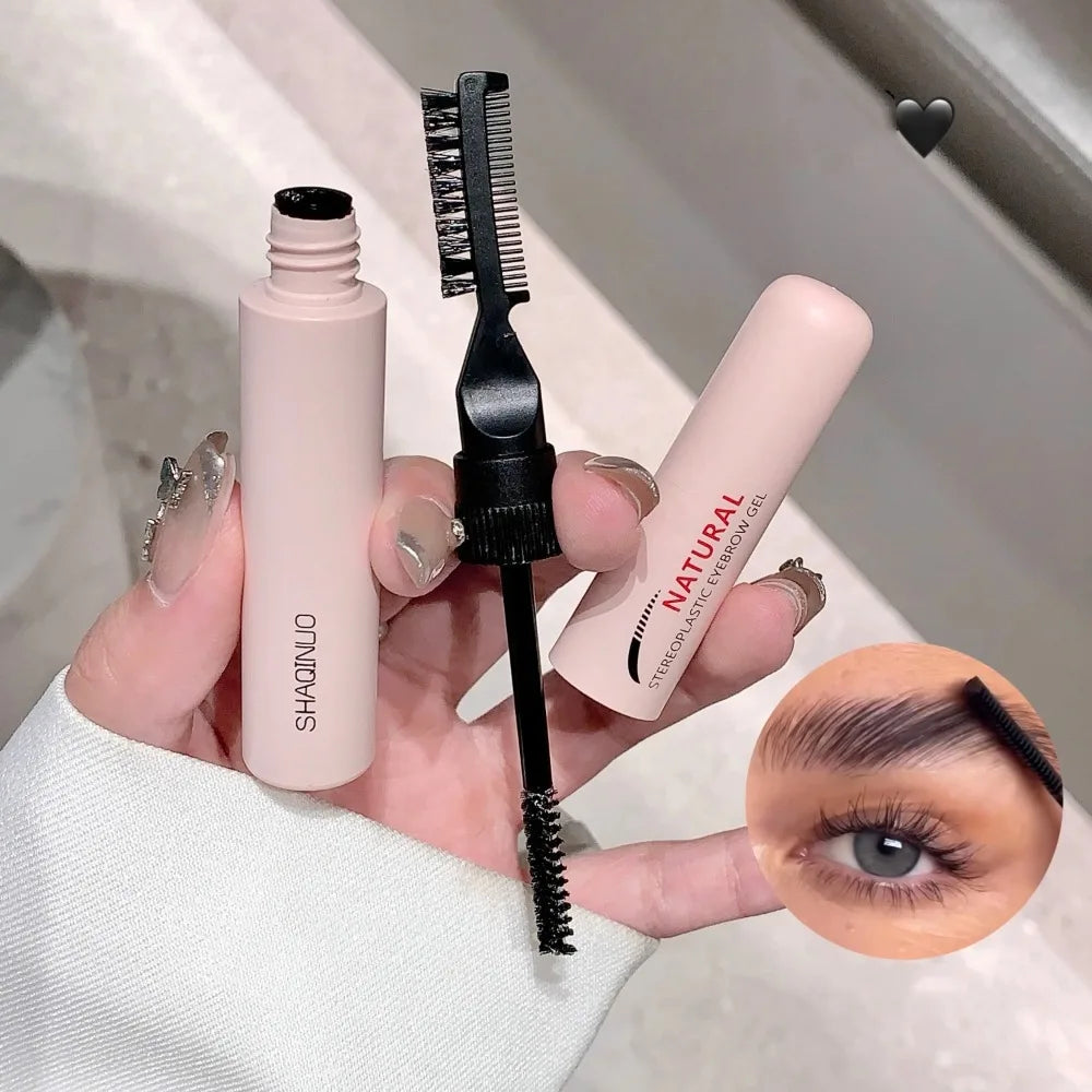 Eyebrow Styling Gel 3D Wild Brow Wax Waterproof Lasting Quick-drying Eyebrow Setting Cream Shaping Eyebrows Sculpt Soap Makeup