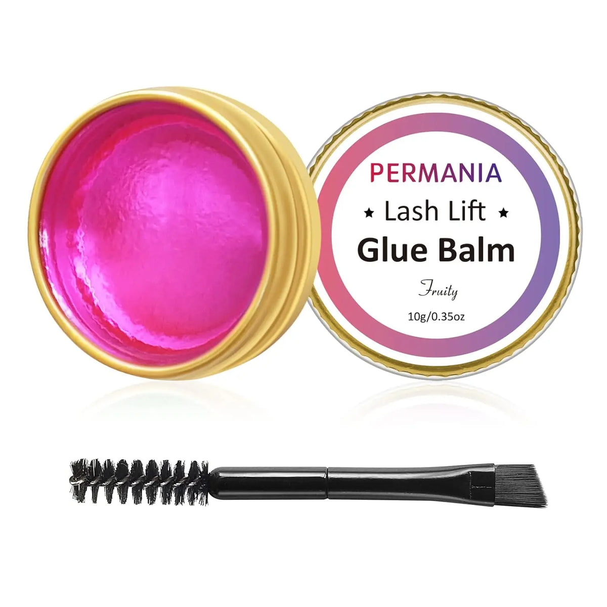 PERMANIA NEW Lash Lift Glue Balm 10g Eyelash Lifting Adhesives Strong Hold And Perfectly Shaped Eyebrows For Brow Lamination