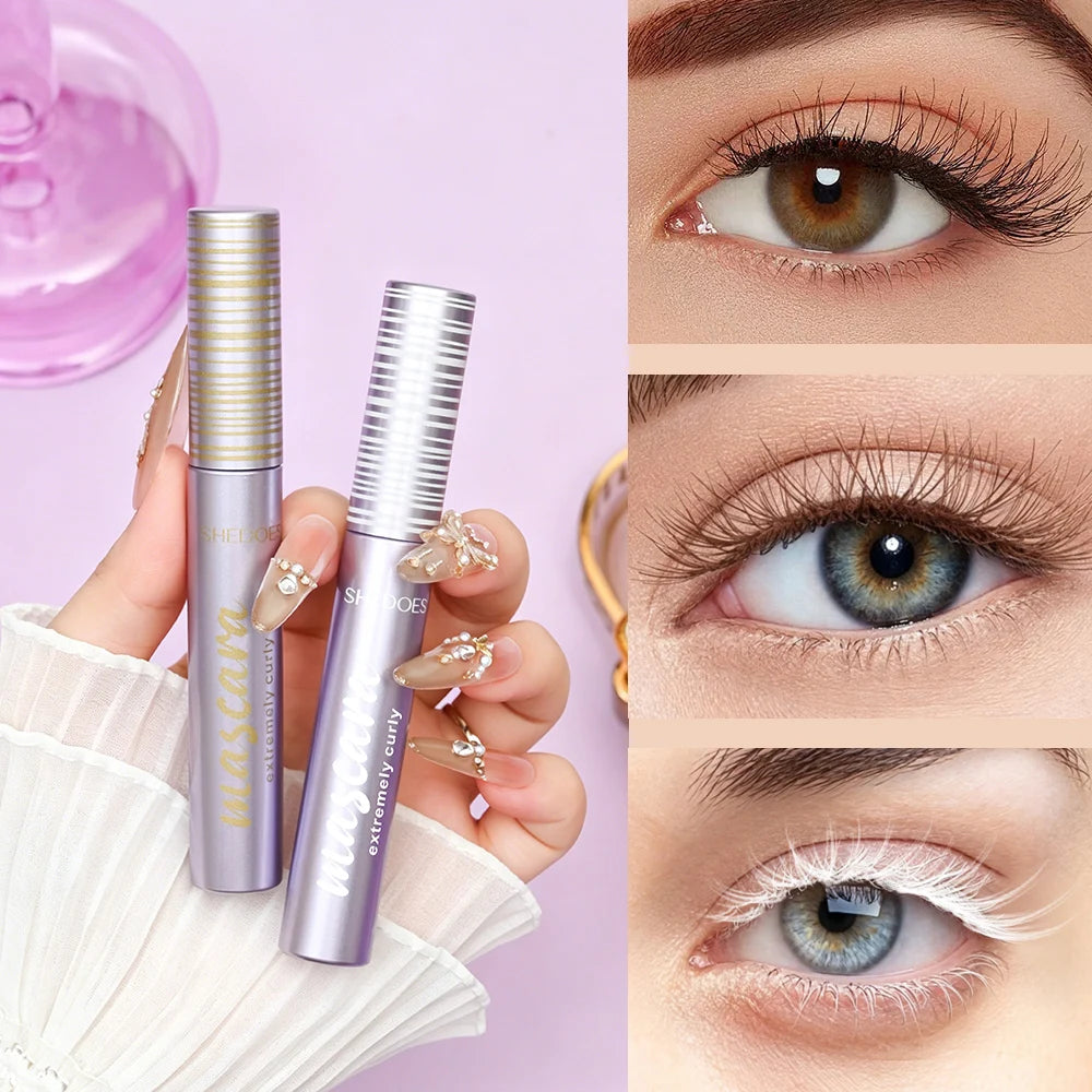 Long-lasting Curling Mascara, Thick and Long Waterproof Mascara