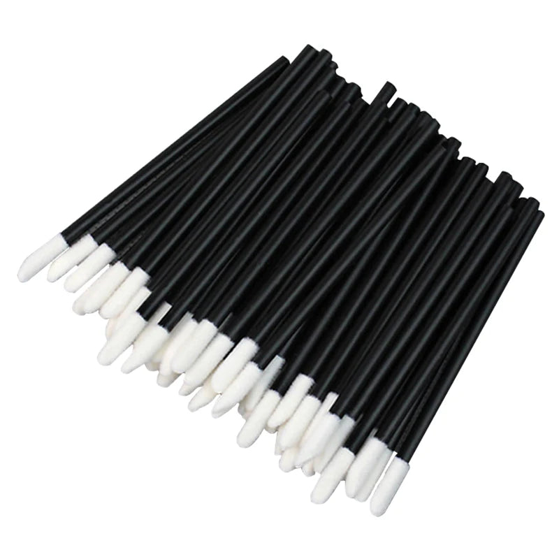 50/1000pcs Lip Brushes Applicators Wholesale Lip Gloss Wand Applicator Eyelashes Brush Lipstick Brush Beauty Makeup Supplie Tool