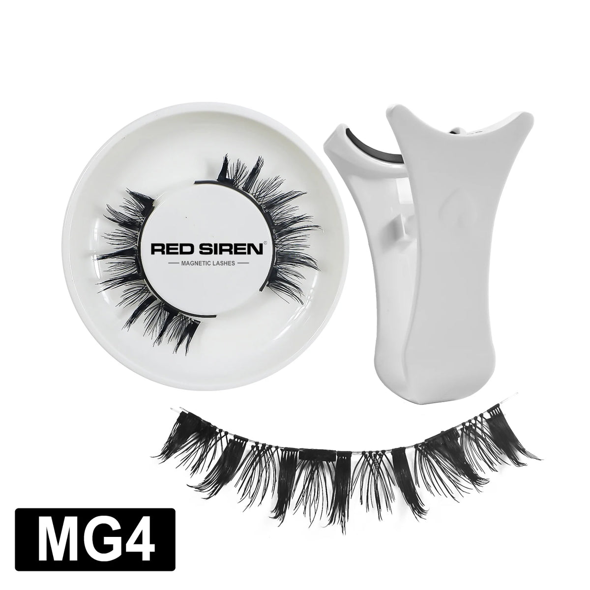5 Magnets Glue Free Magnetic Lashes 3D Fluffy Faux Mink False Eyelashes With Mirror Case & Applicator