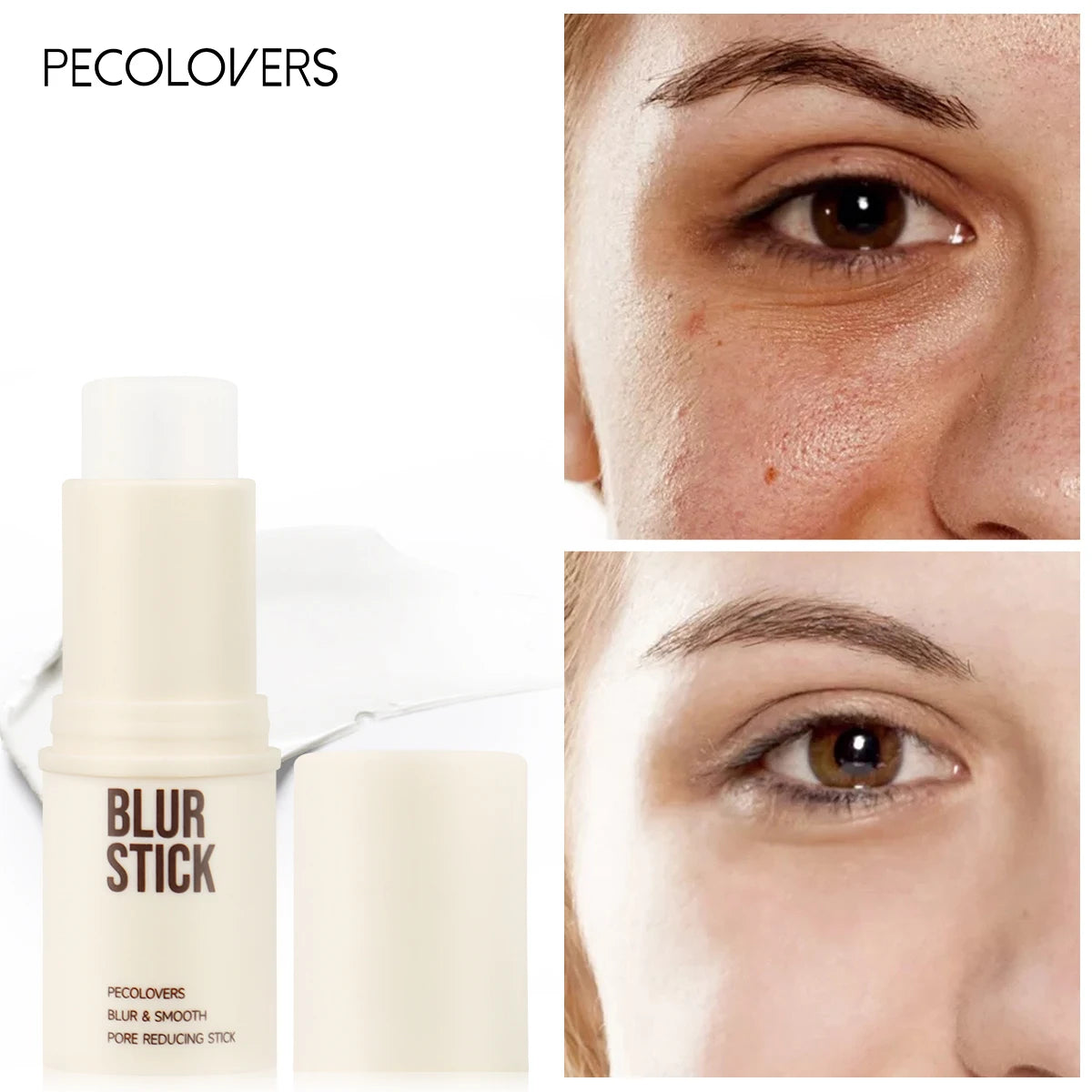Invisible Pore Base Stick Makeup Concealer Isolation Makeup Front Pore Base Modifying Skin Color Primer Makeup Cream