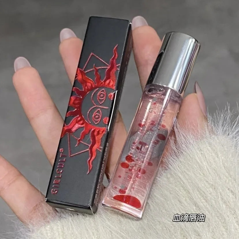 Girlcult Clear Lip Oil Nourishing Lip Gloss Base,Glass Finish Plumping Layering Lipstick & Lipgloss Transparent Lip Stain