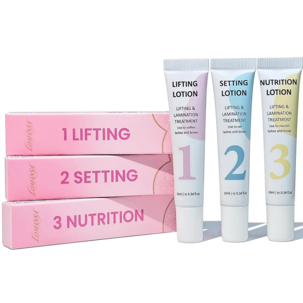 Lomansa Lash Lift Kit Eyelash Perm Kit Tube Step 1