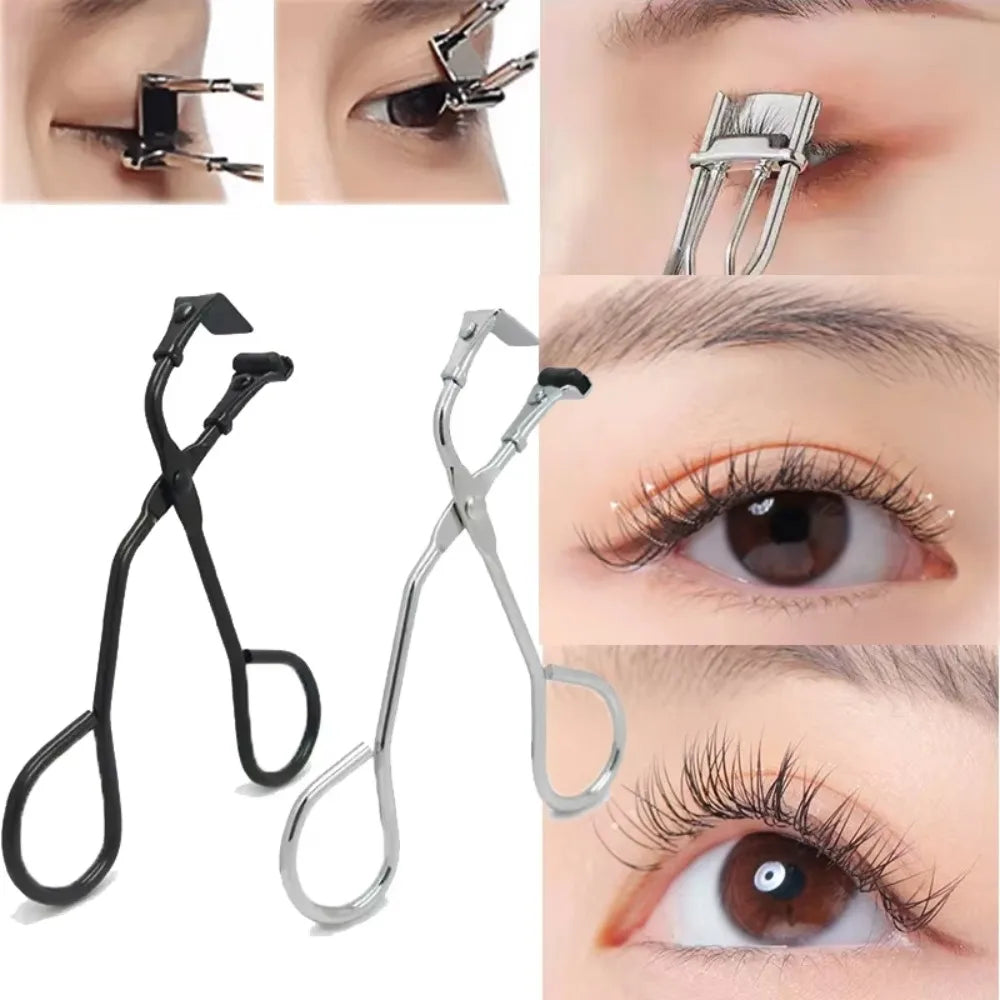 Stainless Steel Eyelash Curler Makeup Tool Mini Details Part of Eye Lash Curling Applicator Natural Eyelash Curly Cosmetic Clip