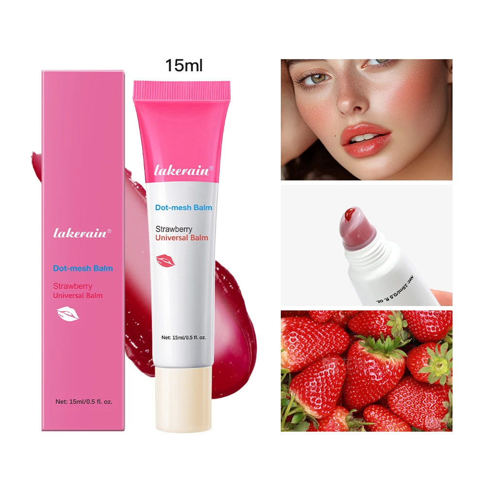 Crystal Lip Balm Moisturizing Lip Gloss Oil Jelly Lipgloss Long Lasting Liquid Lipstick Hydrating Tinted Lip Serum Makeup