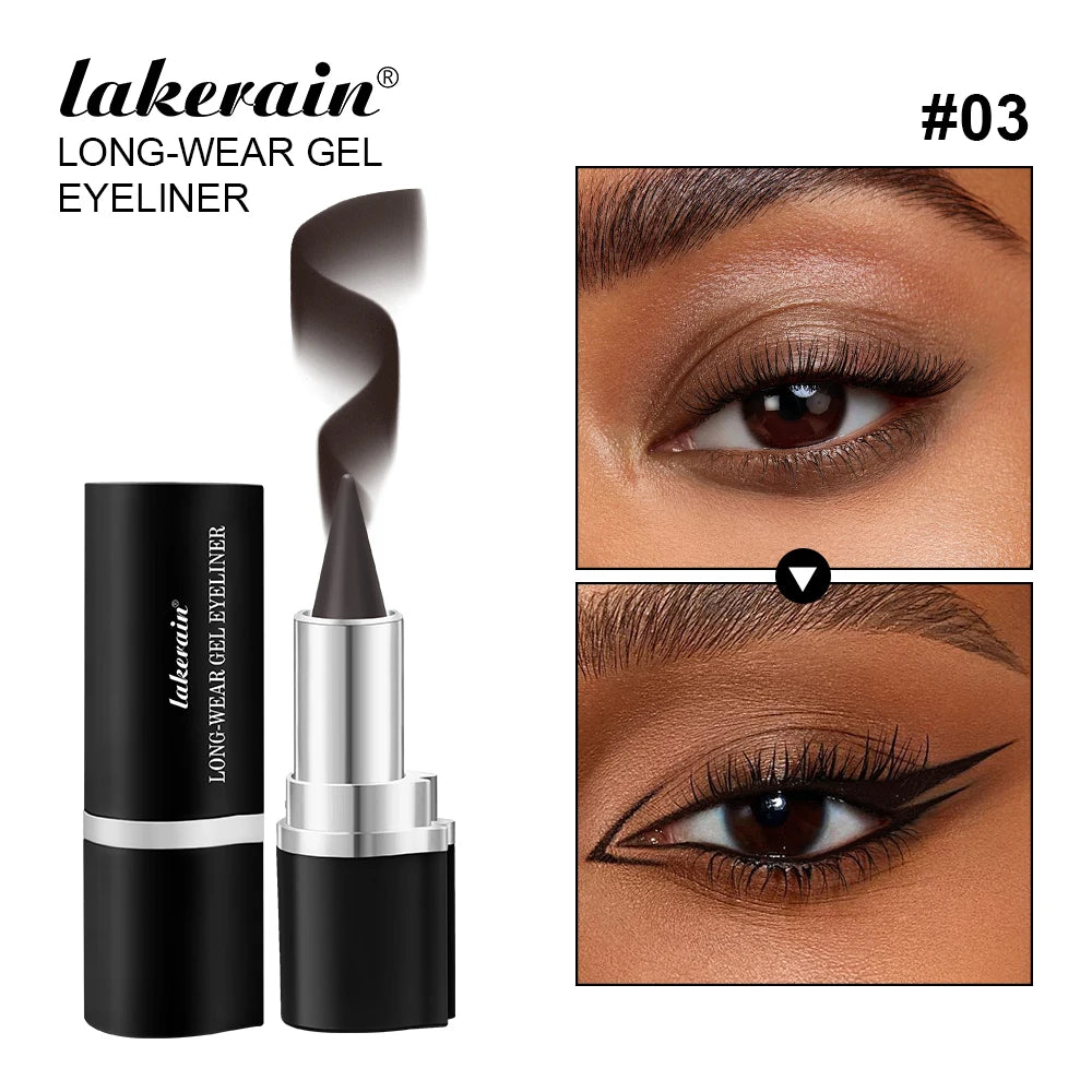 Matte Eyeliner Pen White Black Brown Easy Wear Solid Eye Liner Pencil LongLasting Tattoo Liner Eyeshadow Gel Eye Cosmetics