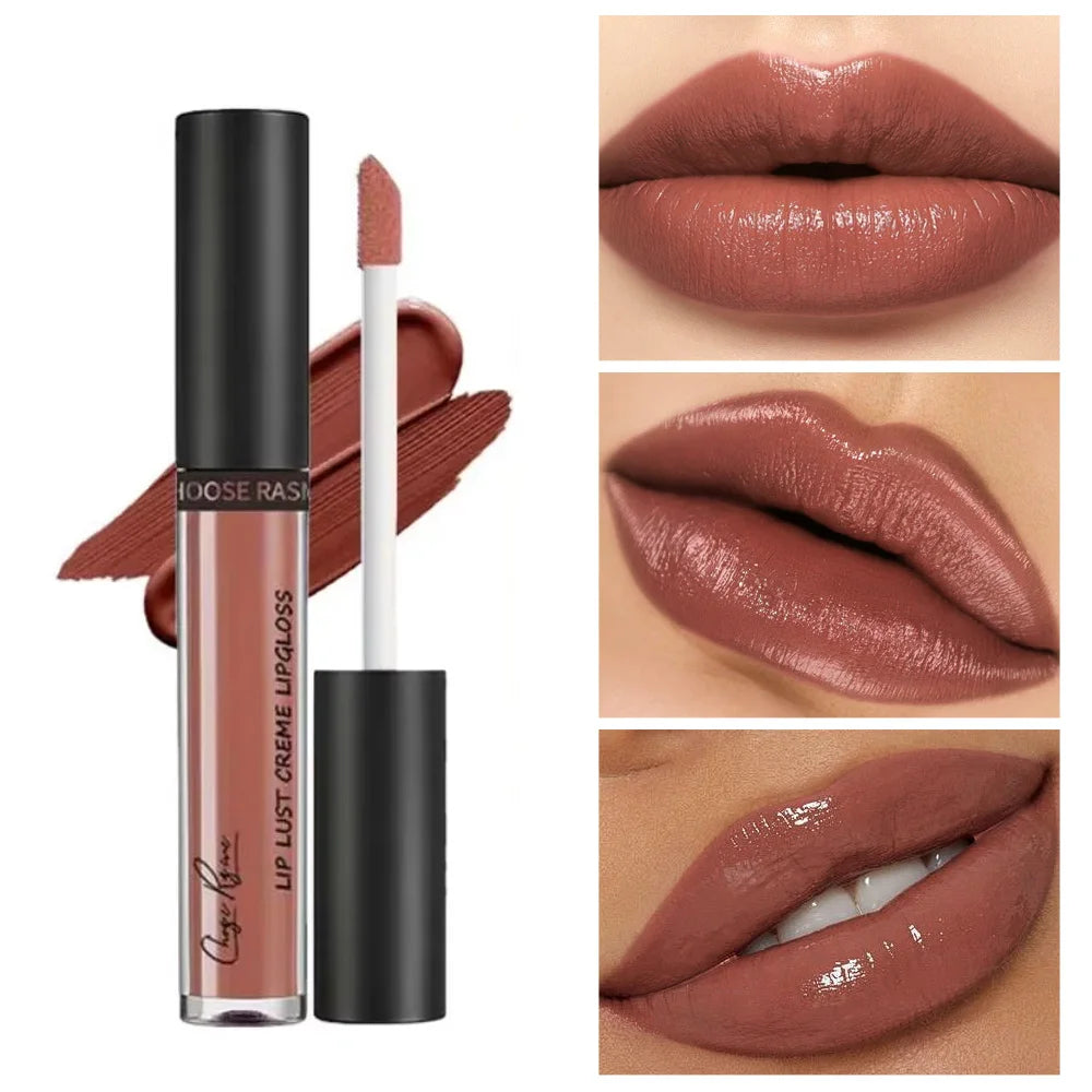 Hydrating Crystal Lip Oil - Plumping & Moisturizing Gloss with Tinted Shades for All Skin Types