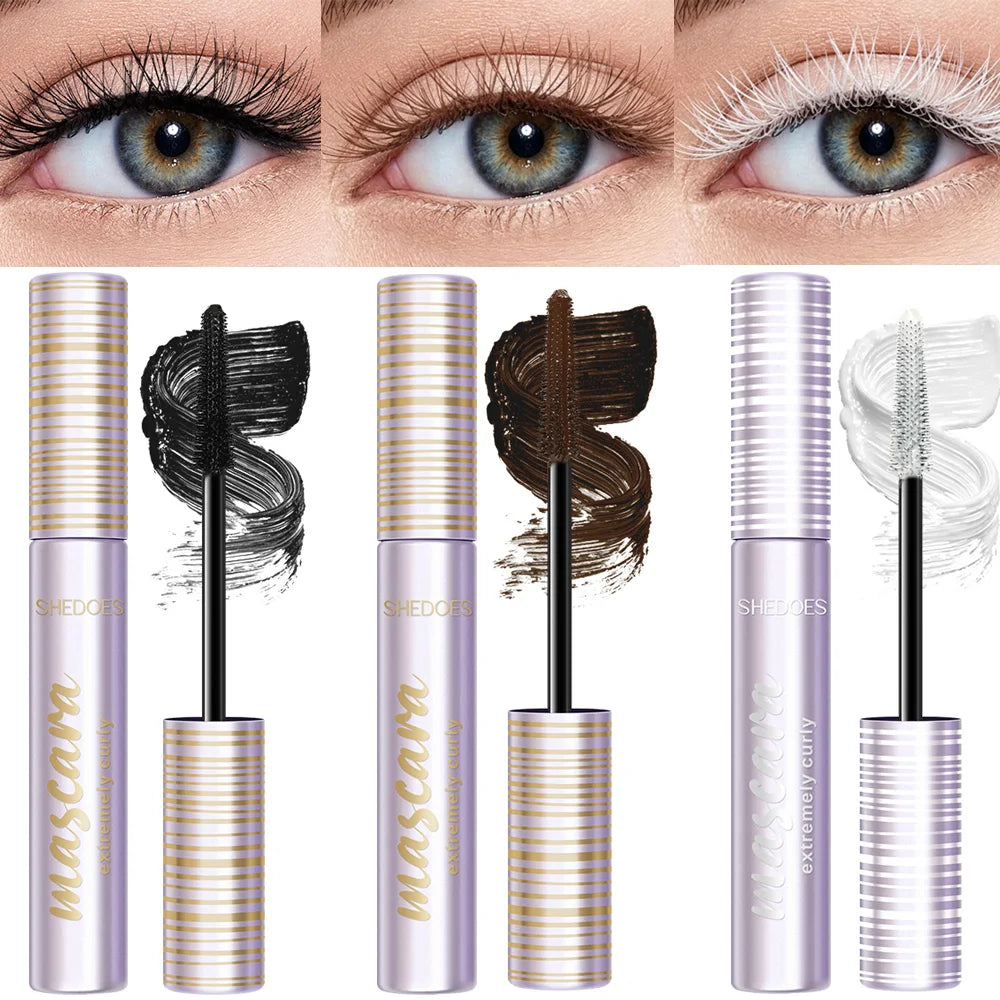 Long-lasting Curling Mascara, Thick and Long Waterproof Mascara