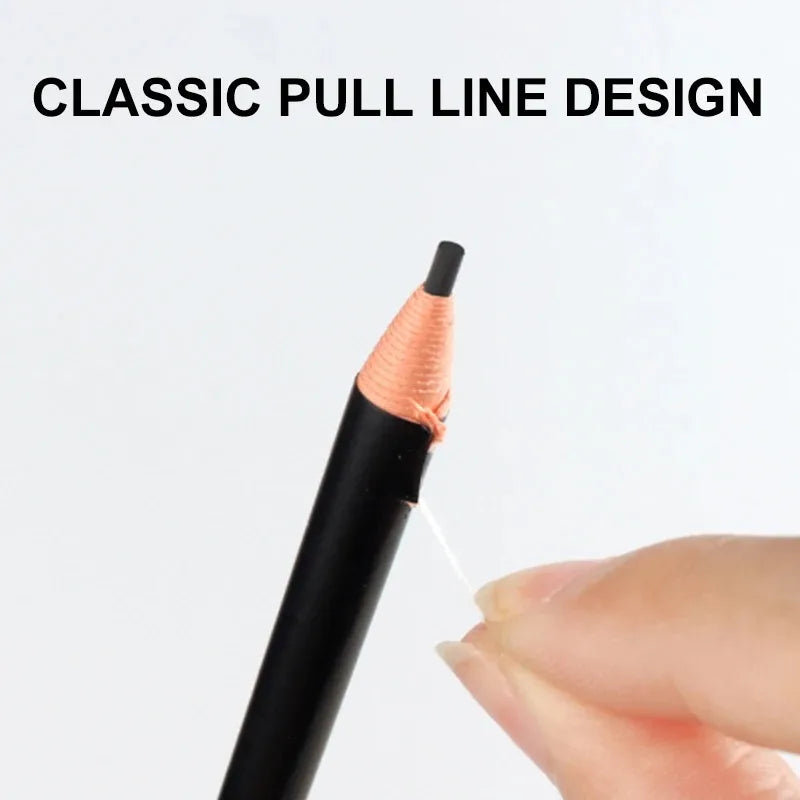 1PC Eyebrow Pencil Tattoo Waterproof Tint Makeup Cosmetics Brown Black Microblading Long Lasting HENGSI Eyebrow Pencil