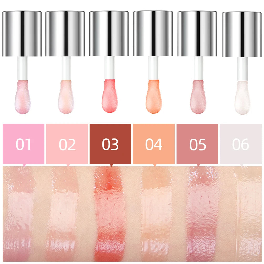 Plump Lip Glow oil Lip Care Oil Plumping Lip Gloss Non-Sticky Formula lip oil moisturizing Lipstick Hydrating Polished lips oil